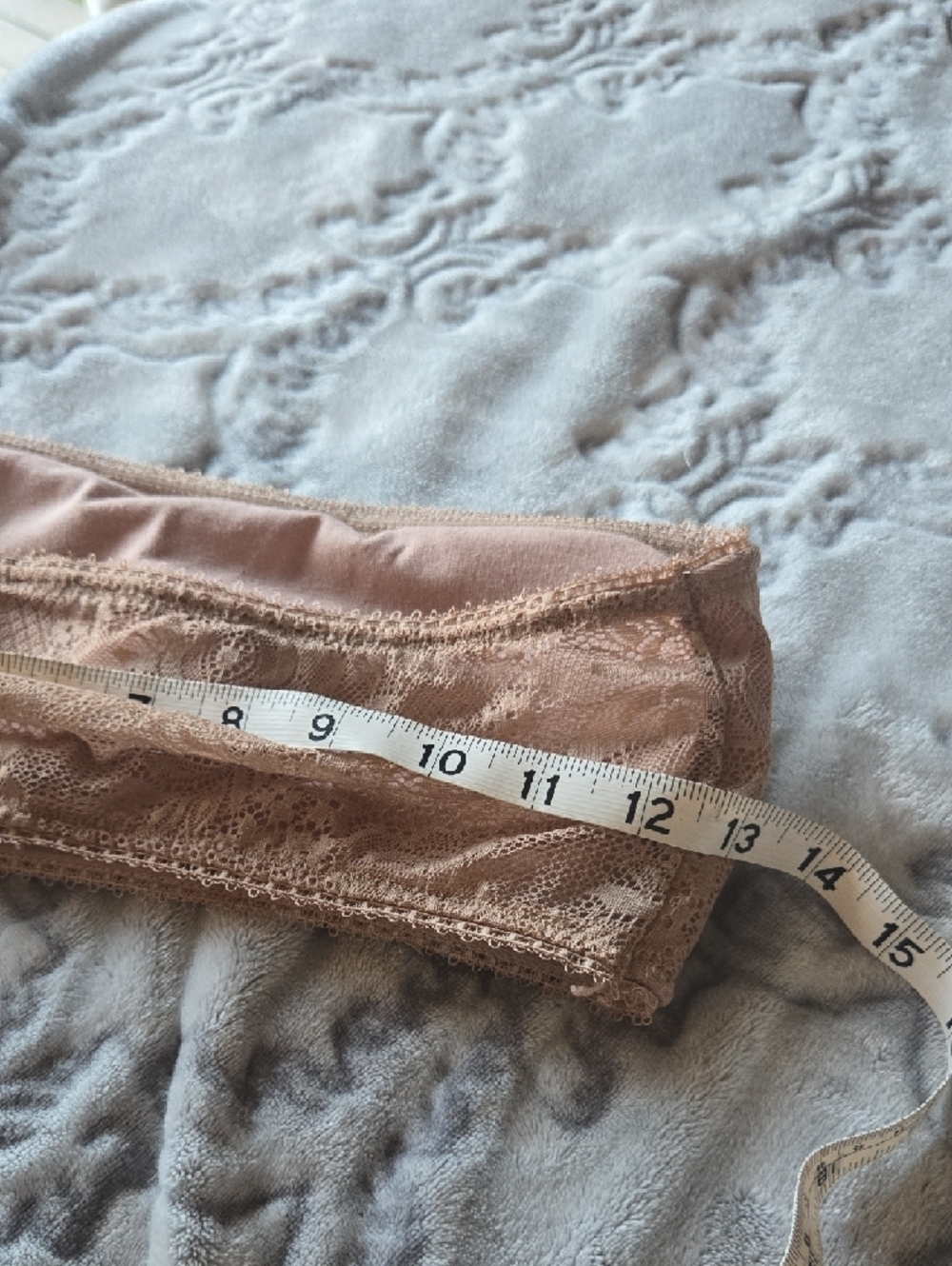Lace Bandeau Bras - Nude and White (Set of 2) - Picture 4 of 4